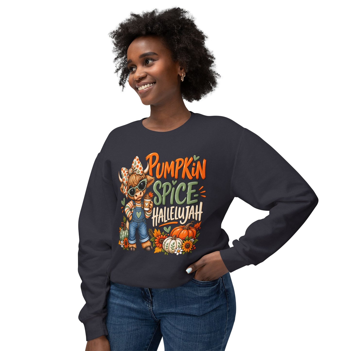 Pumpkin Spice Hallelujah Crewneck Sweatshirt