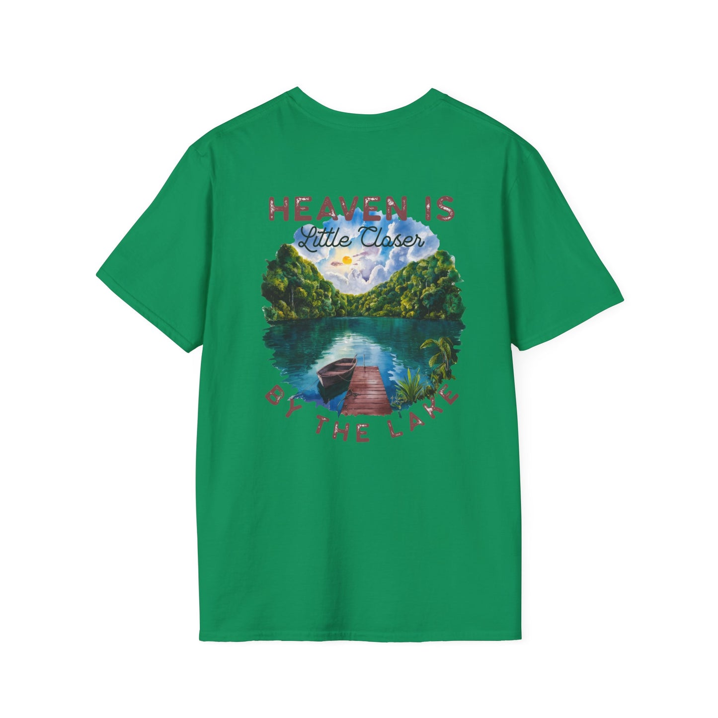 Heaven Is A Little Closer By The Lake T-Shirt — Scenic Lake Memorial Tee