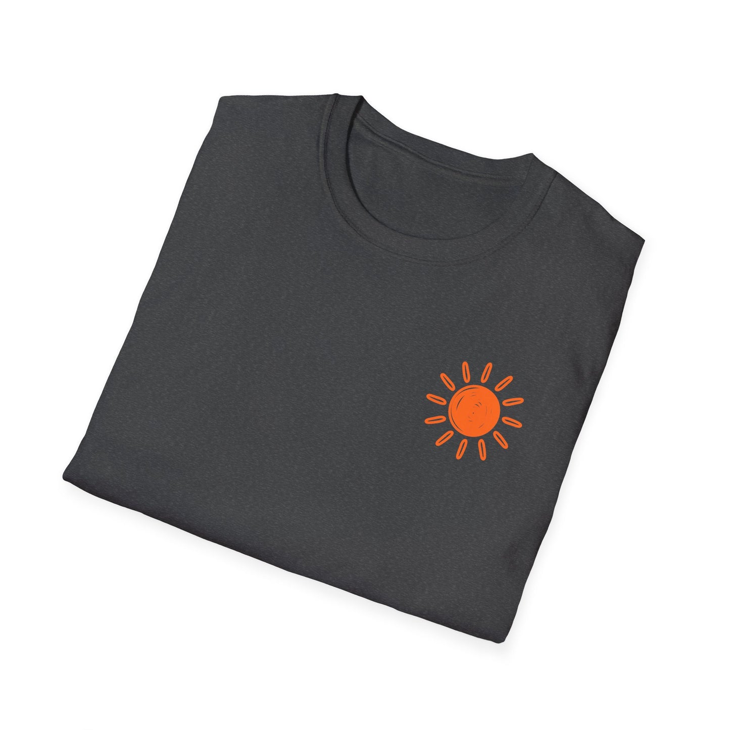The Lake Made Me Do It Fishing Tee — Sunset Boat Graphic T-Shirt