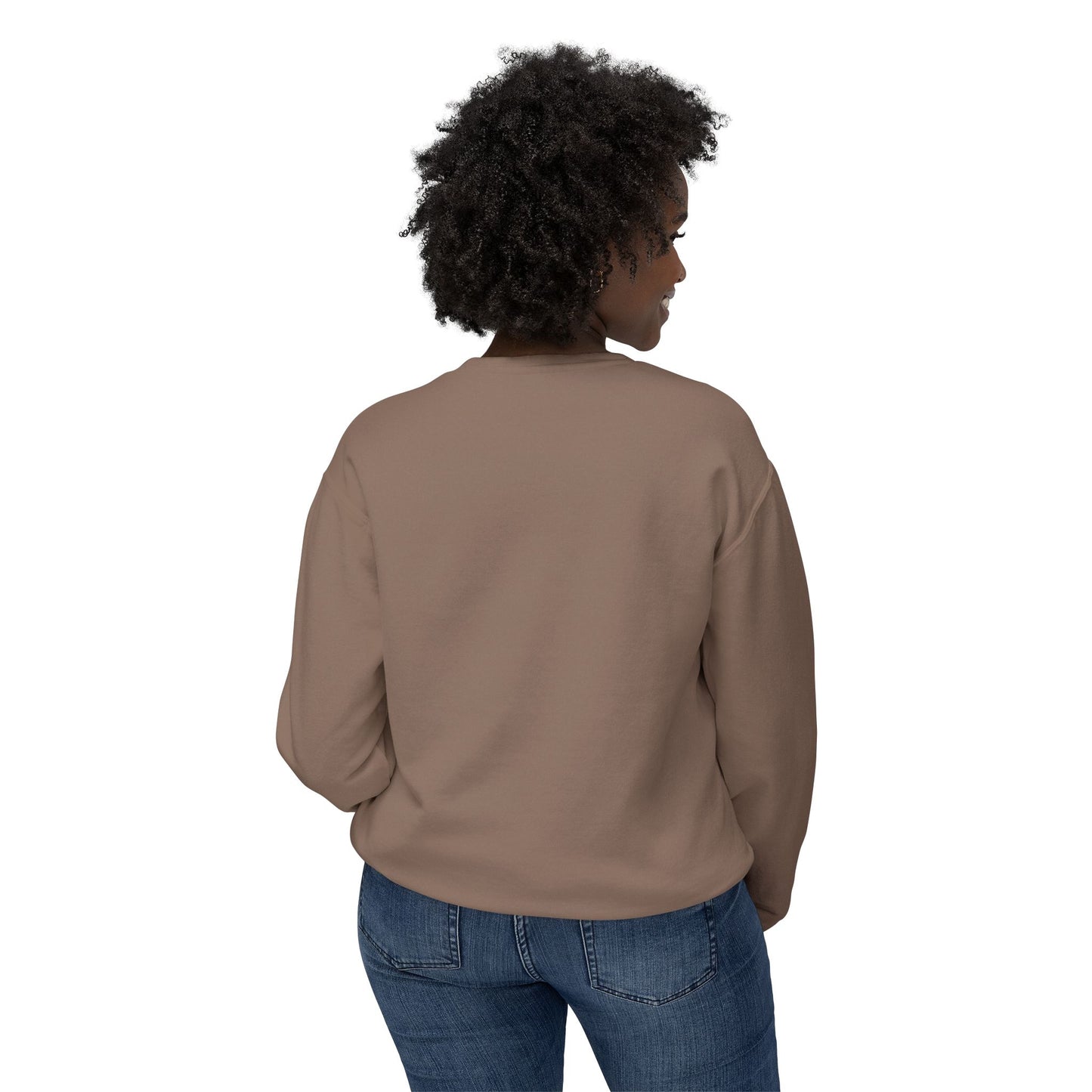 Sweater Weather Crewneck Sweatshirt – Cozy Fall Pumpkin & Hot Cocoa Graphic