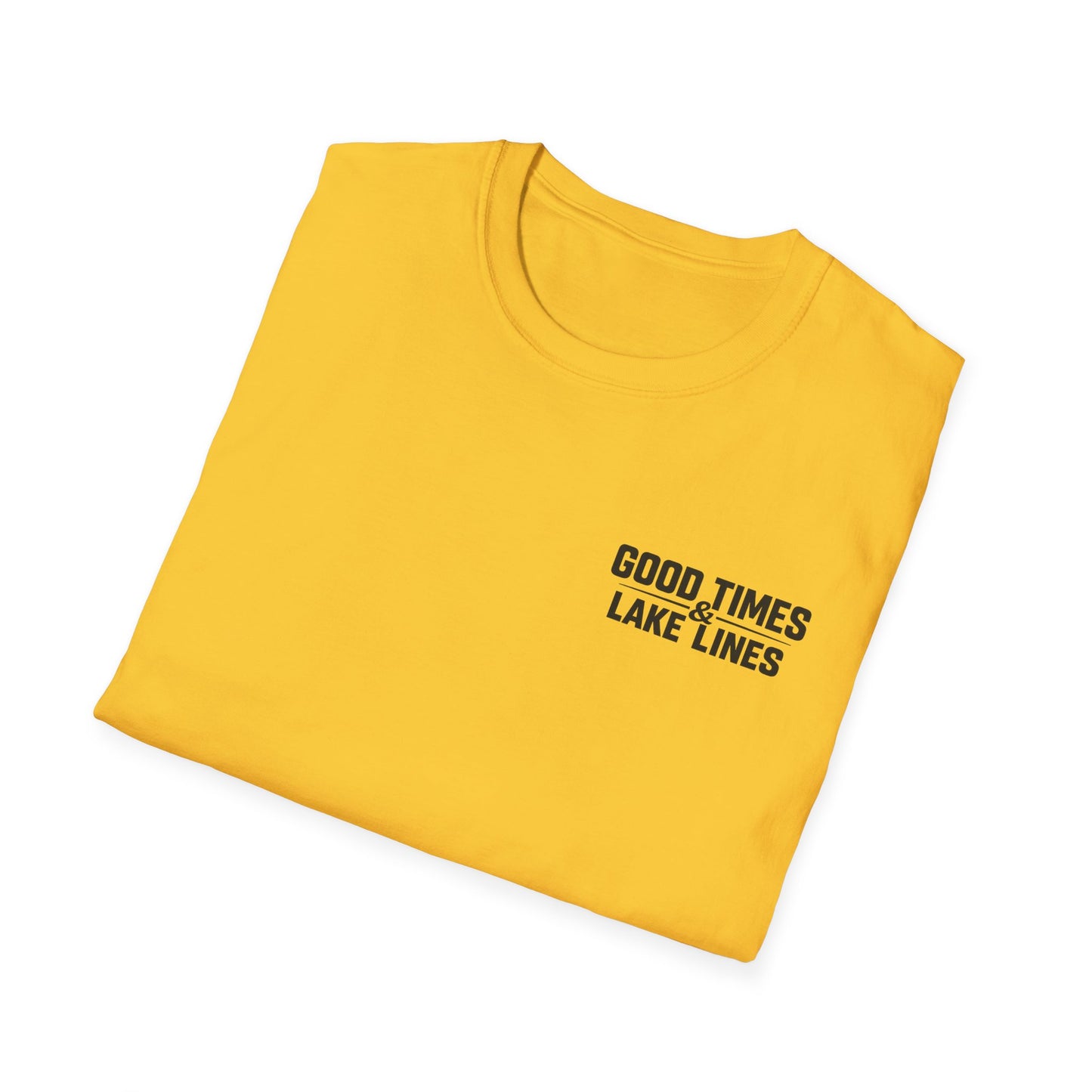 What Happens at the Lake Stays at the Lake T-Shirt — Funny Lake Life Tee for Boat Days & Getaways