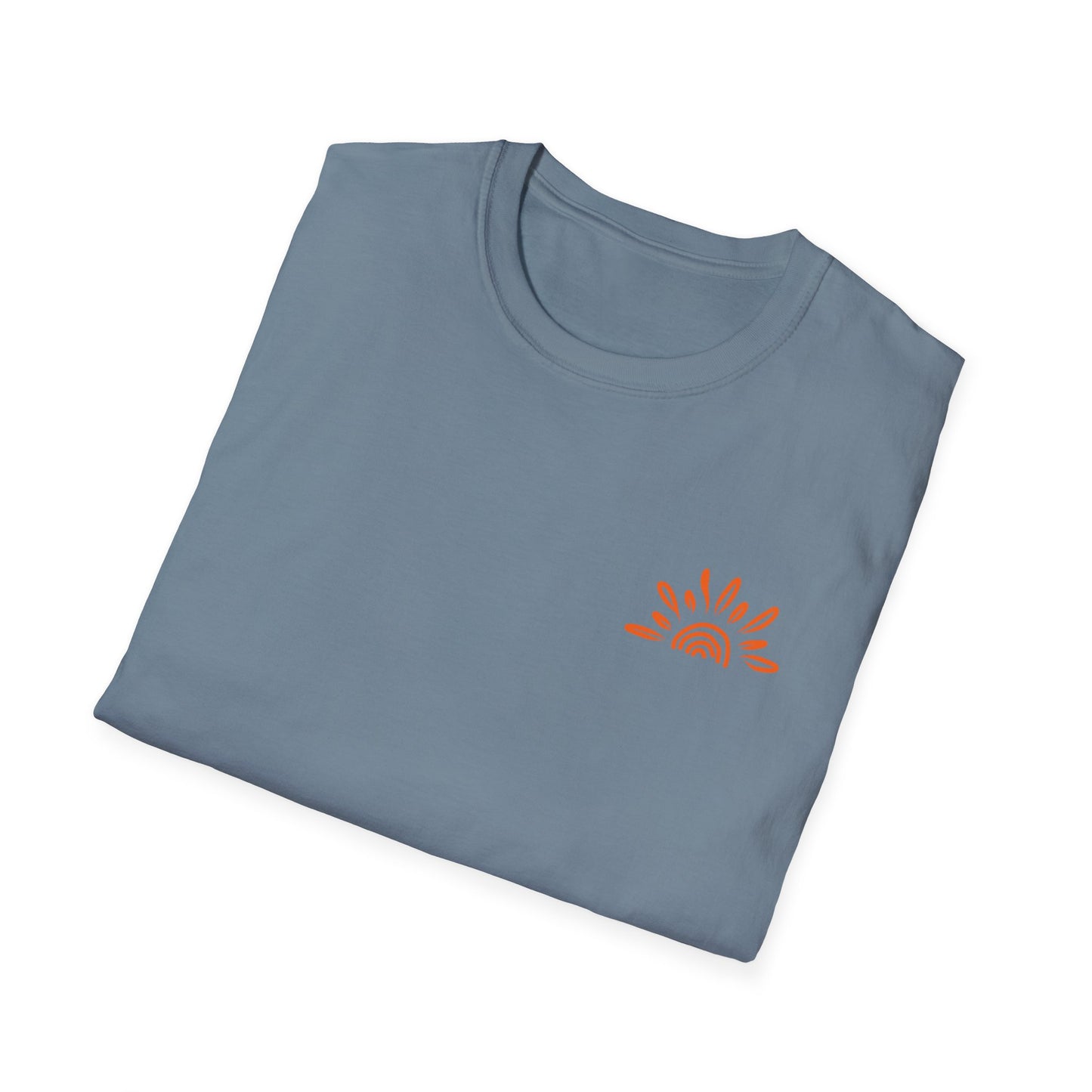 Lake Life T-Shirt — "Living the Dream at the Lake" Boat & Mountain Scene