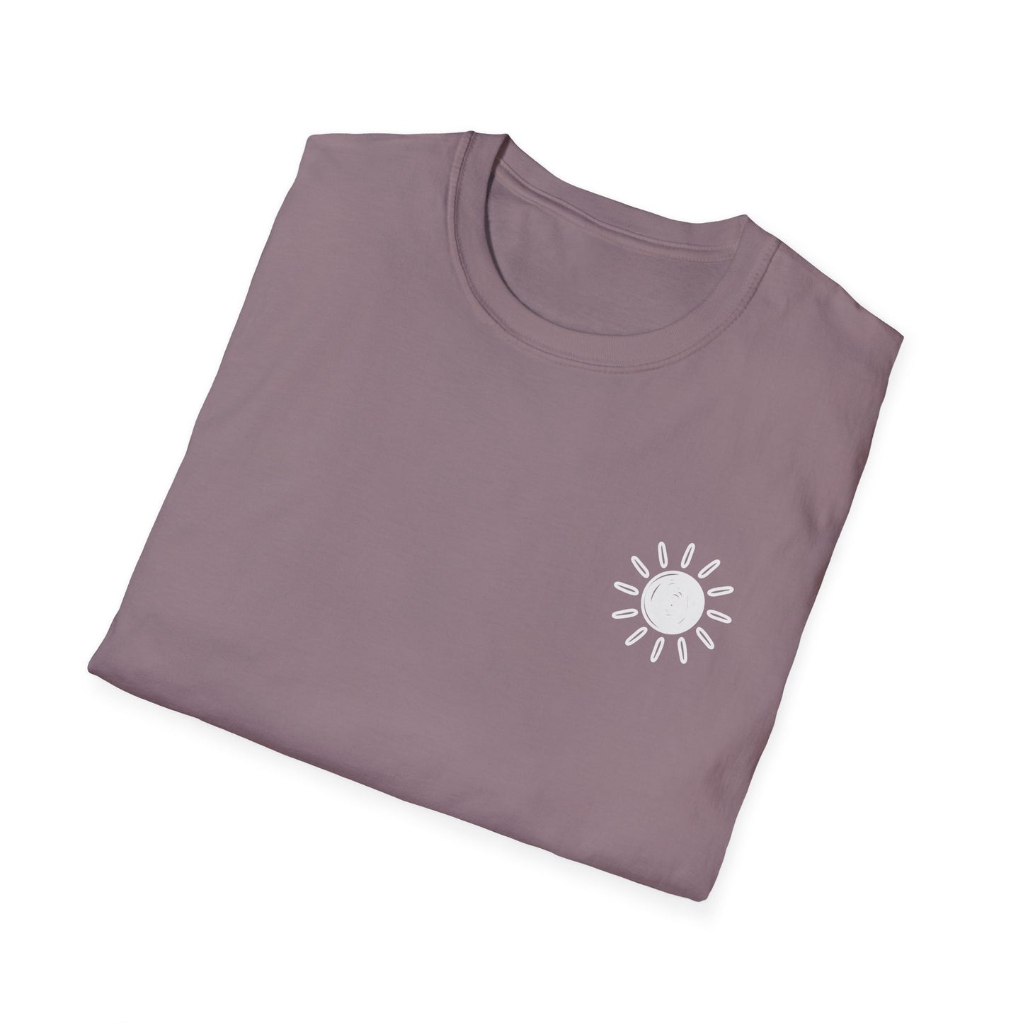 Lake Days Sunset Boat T-Shirt — Boat, Waves & Sun Rays