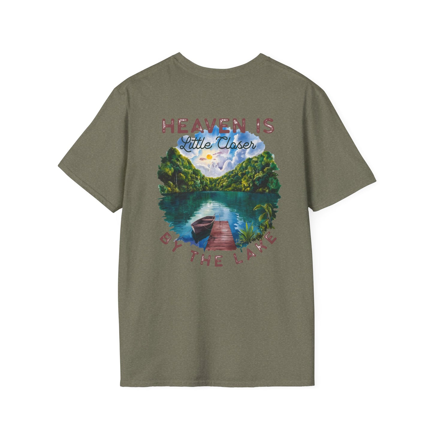 Heaven Is A Little Closer By The Lake T-Shirt — Scenic Lake Memorial Tee