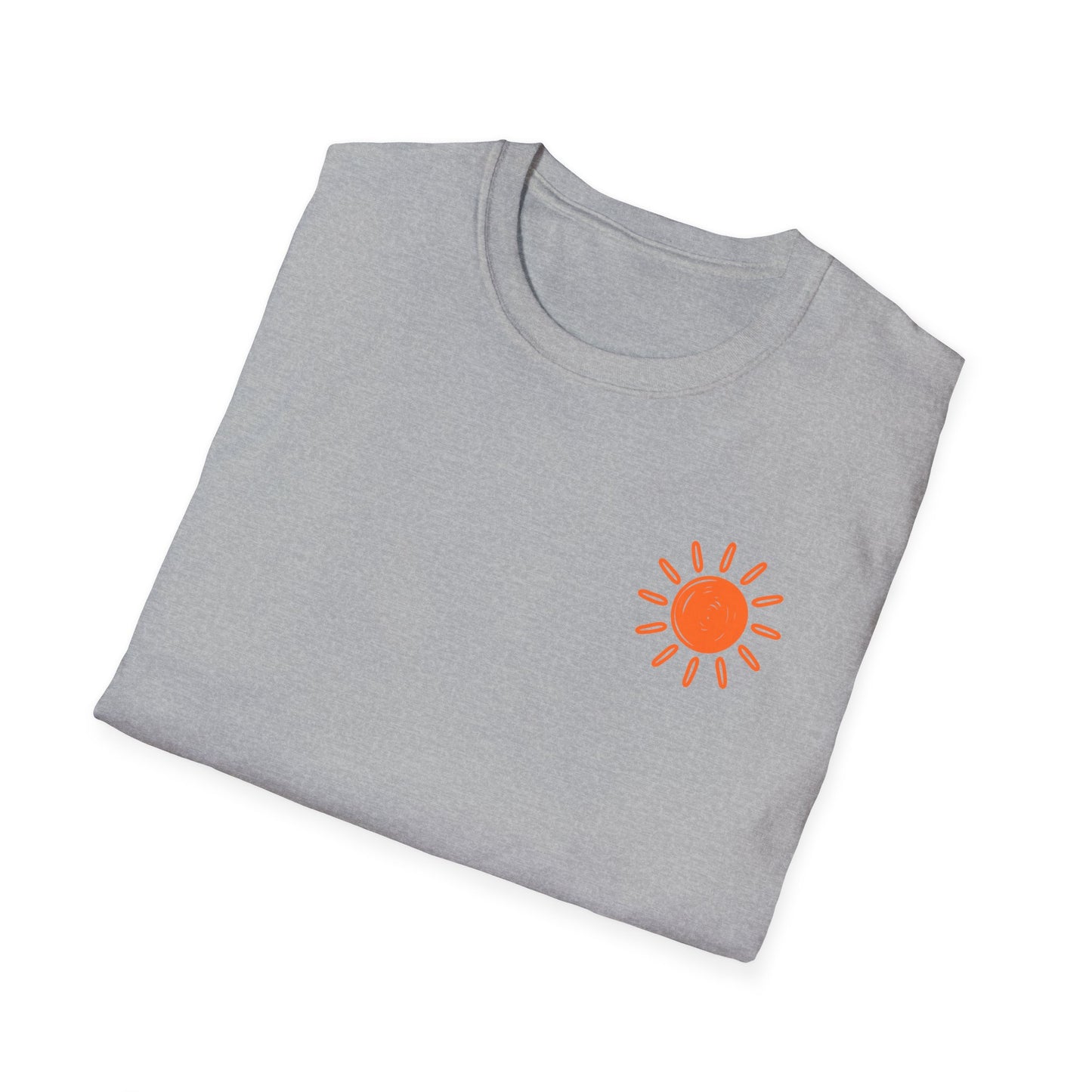 The Lake Made Me Do It Fishing Tee — Sunset Boat Graphic T-Shirt