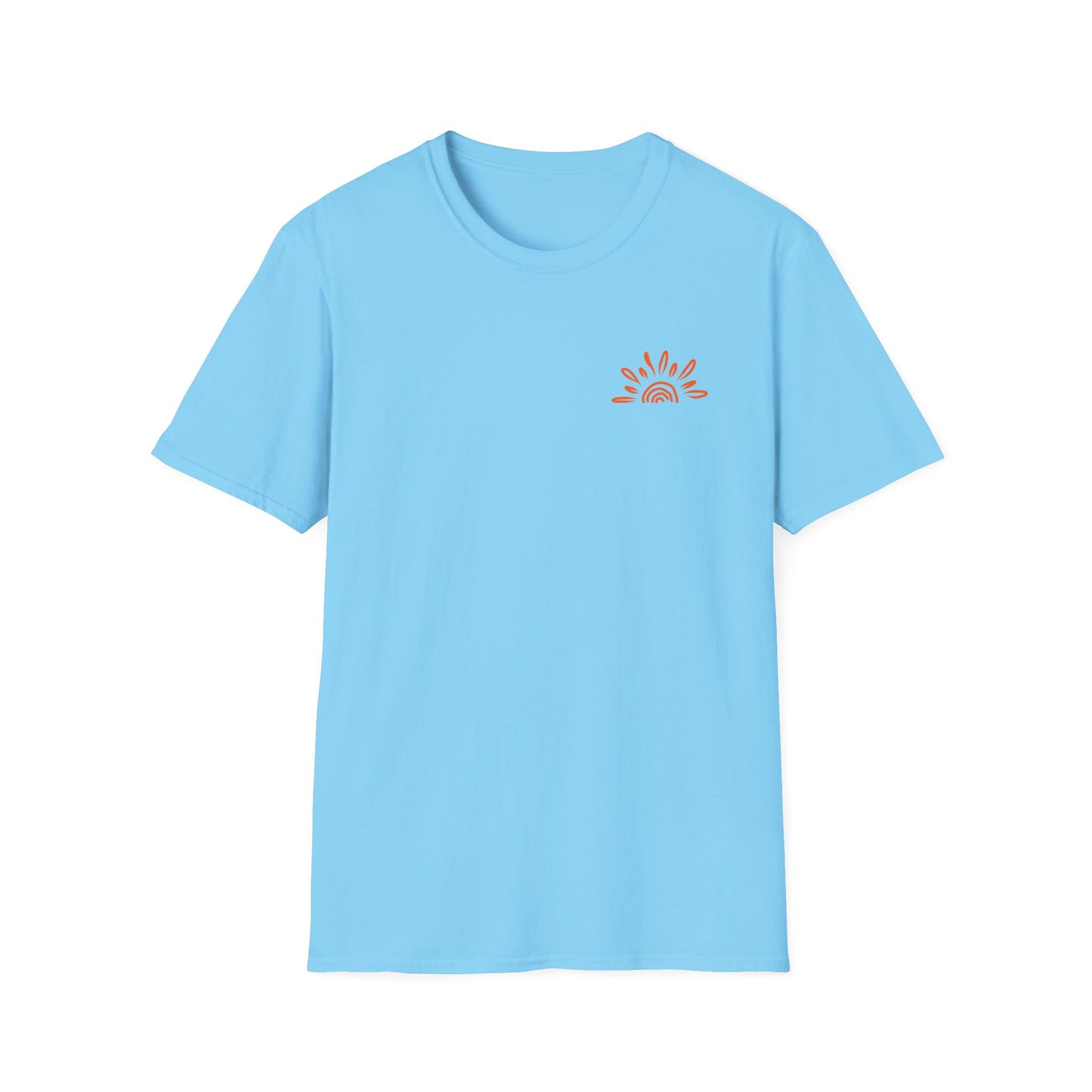 Lake Life T-Shirt — "Living the Dream at the Lake" Boat & Mountain Scene
