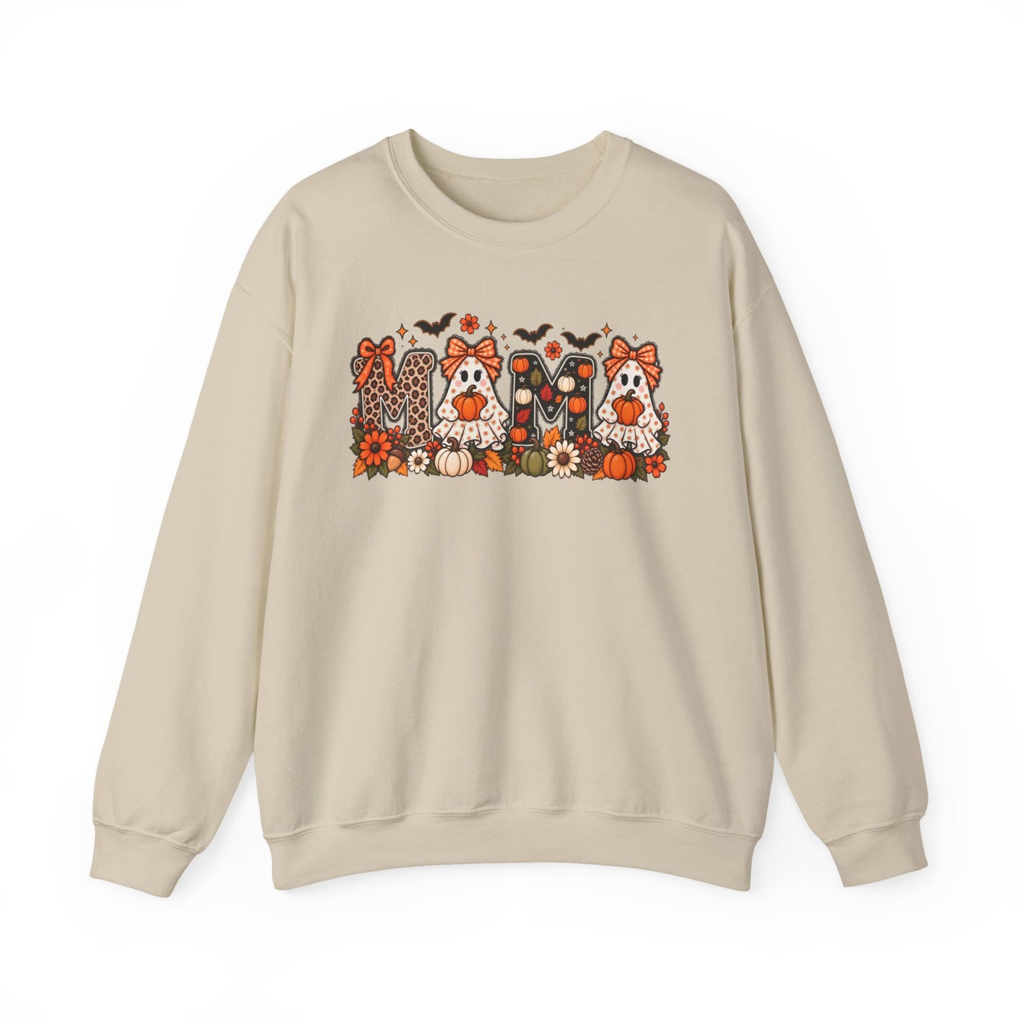Mom Crewneck Sweatshirt — Floral Corgi Mom Graphic Pullover