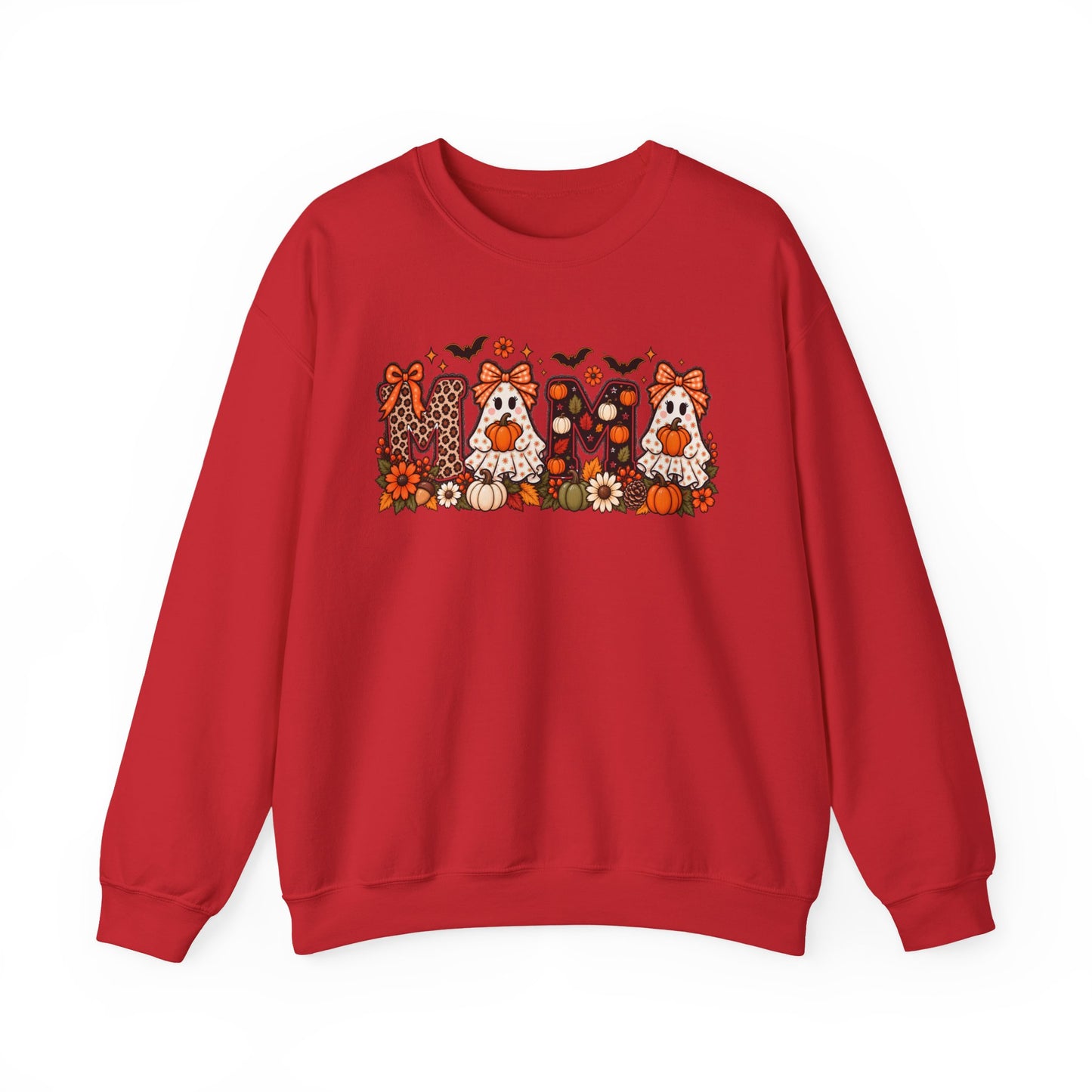 Mom Crewneck Sweatshirt — Floral Corgi Mom Graphic Pullover