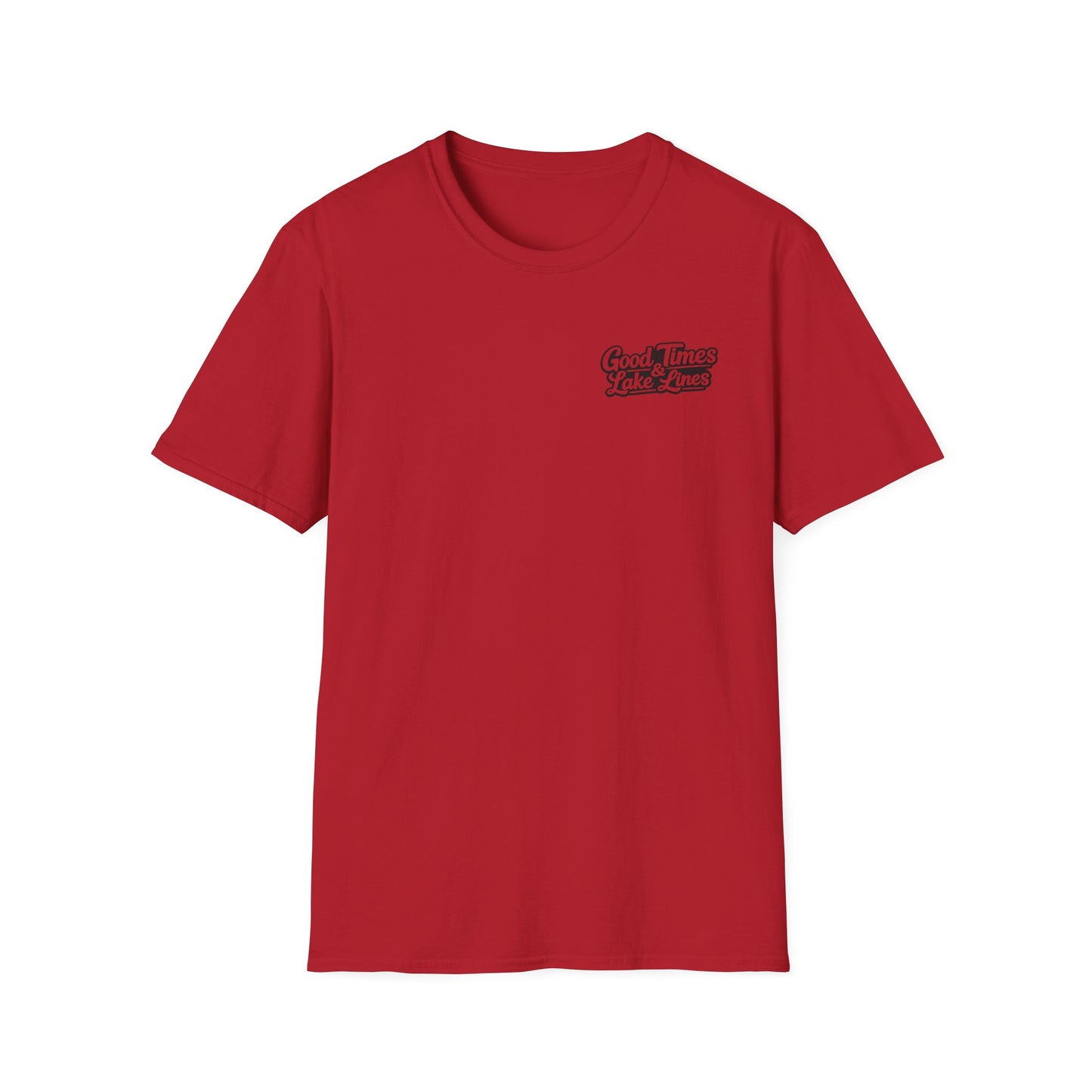 On Lake Time Fishing T-Shirt — Good Times & Lake Lines Collection