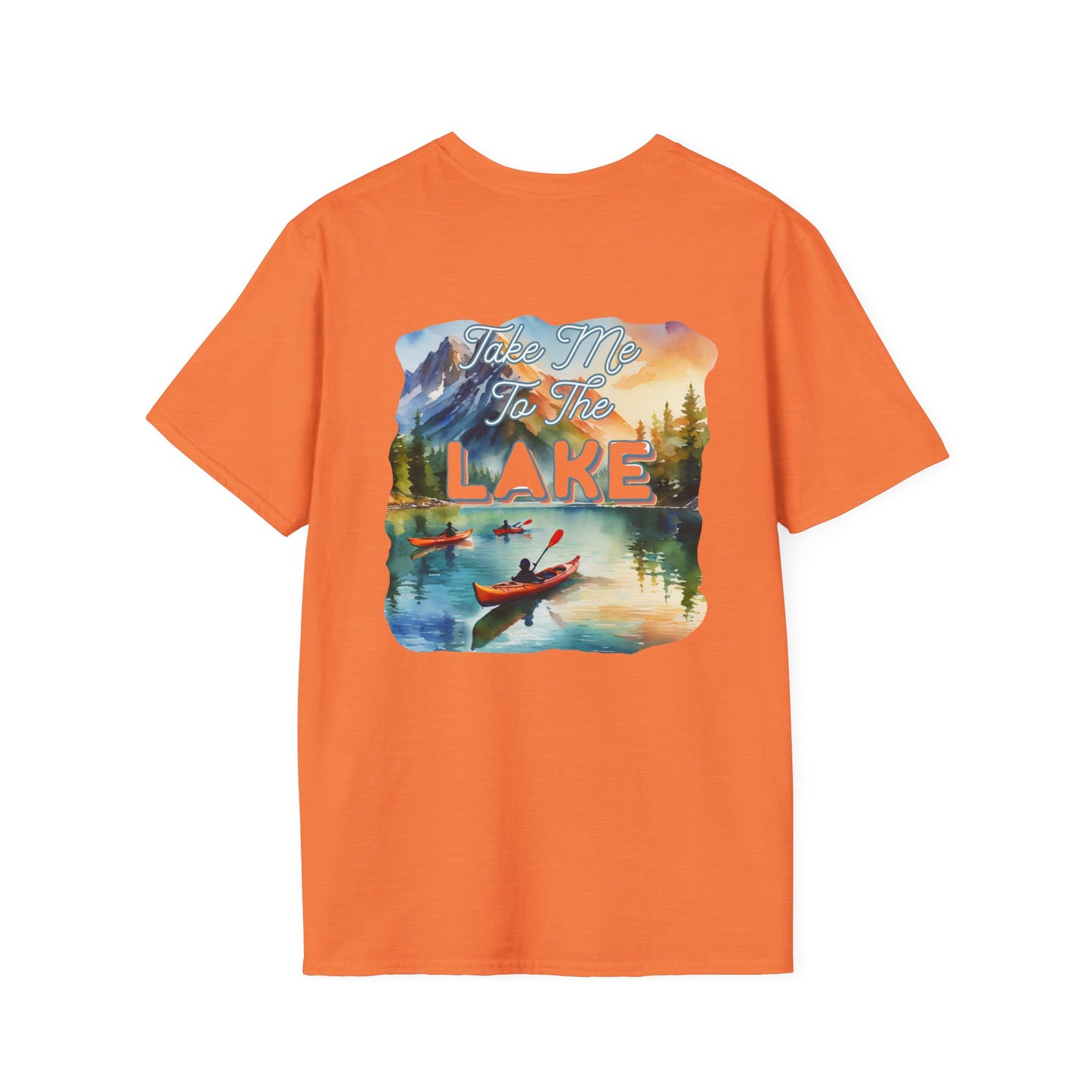Take Me To The Lake Canoe T-Shirt — Lake Trip Camping Graphic Tee
