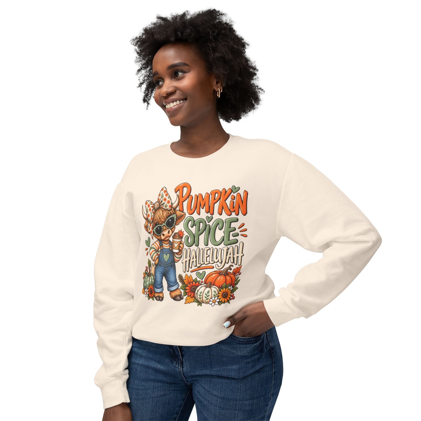 Pumpkin Spice Hallelujah Crewneck Sweatshirt