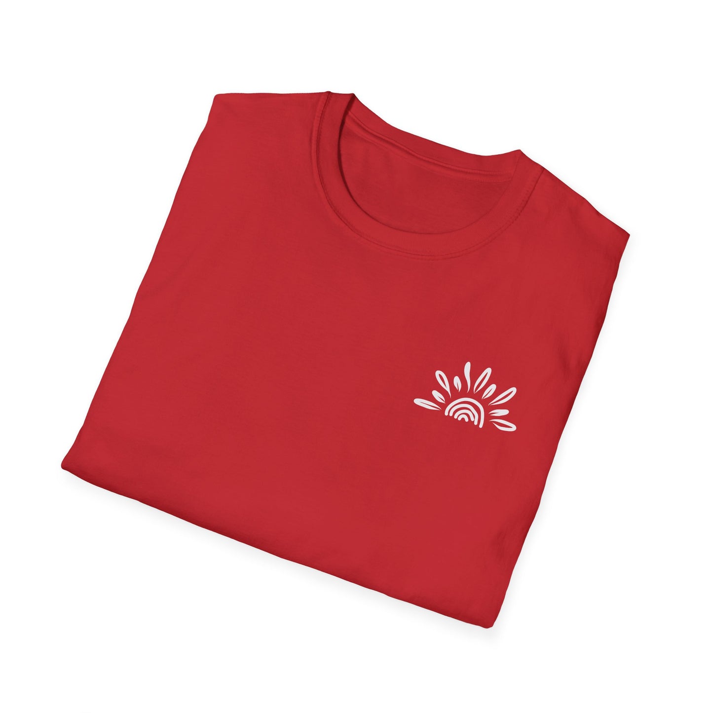 Lake View Sunglasses Tee — Boat, Waves & Sun Rays T-Shirt