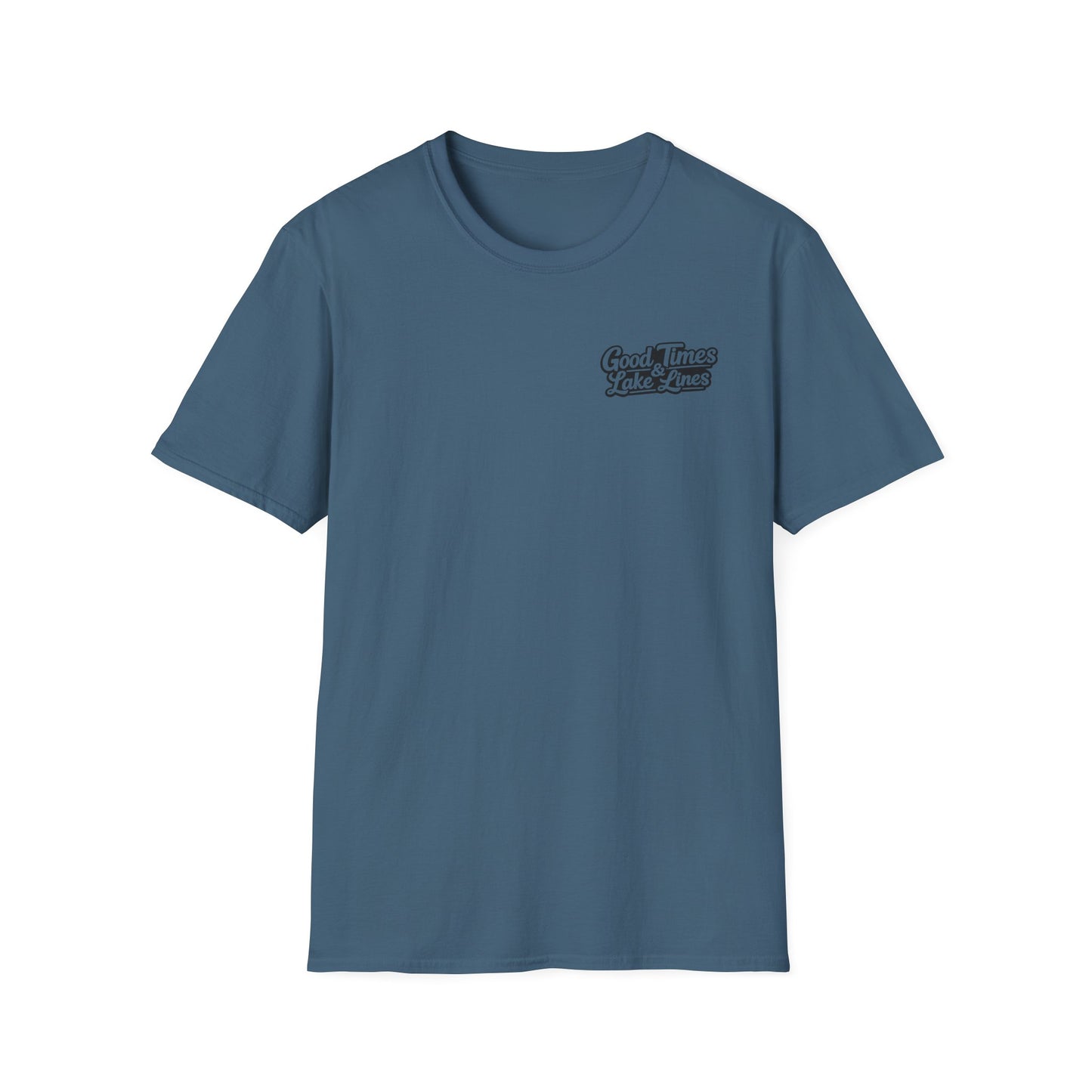 On Lake Time Fishing T-Shirt — Good Times & Lake Lines Collection