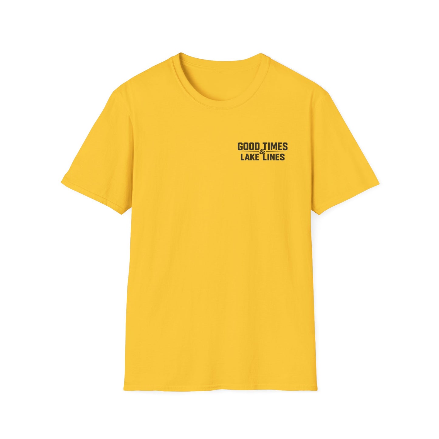 What Happens at the Lake Stays at the Lake T-Shirt — Funny Lake Life Tee for Boat Days & Getaways