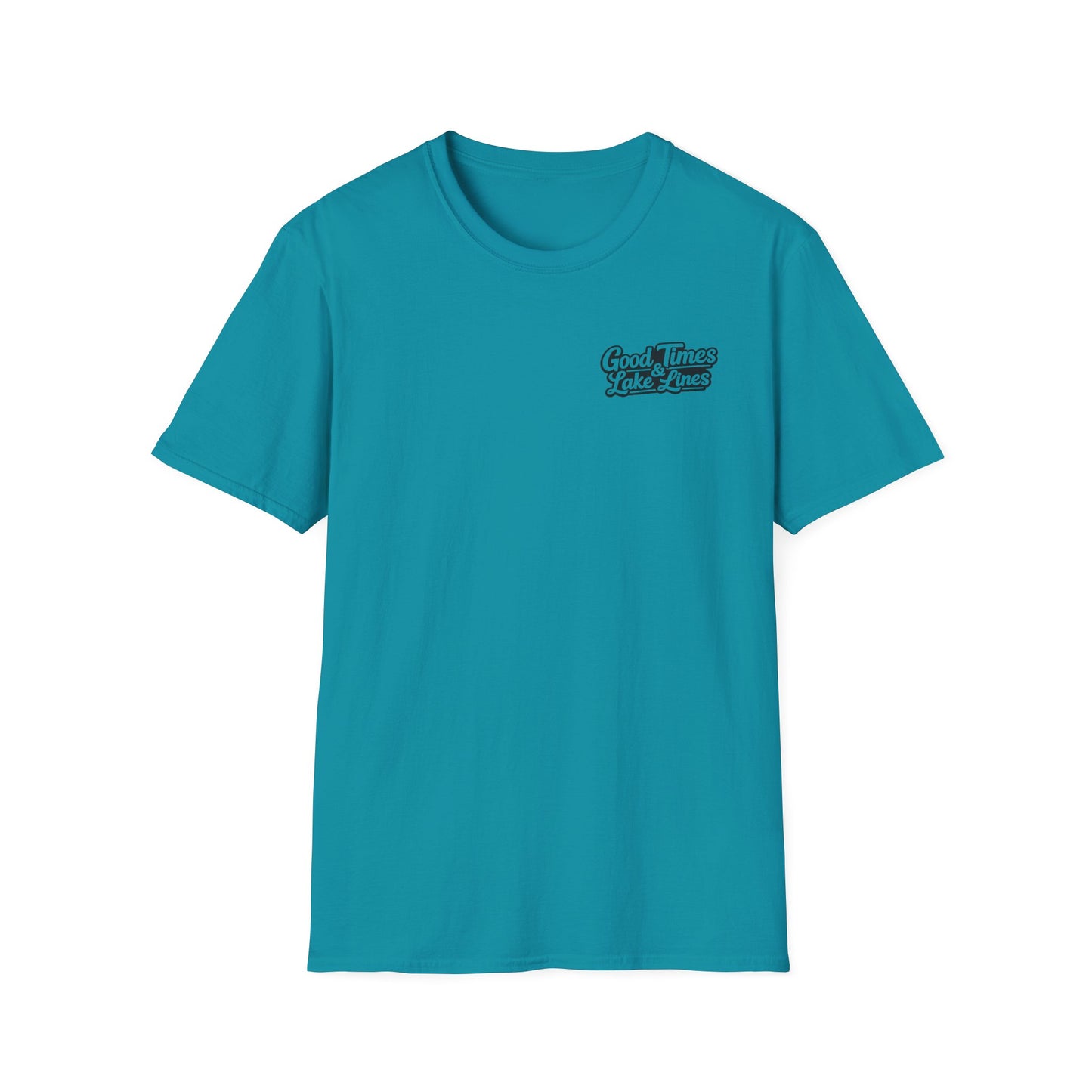 On Lake Time Fishing T-Shirt — Good Times & Lake Lines Collection