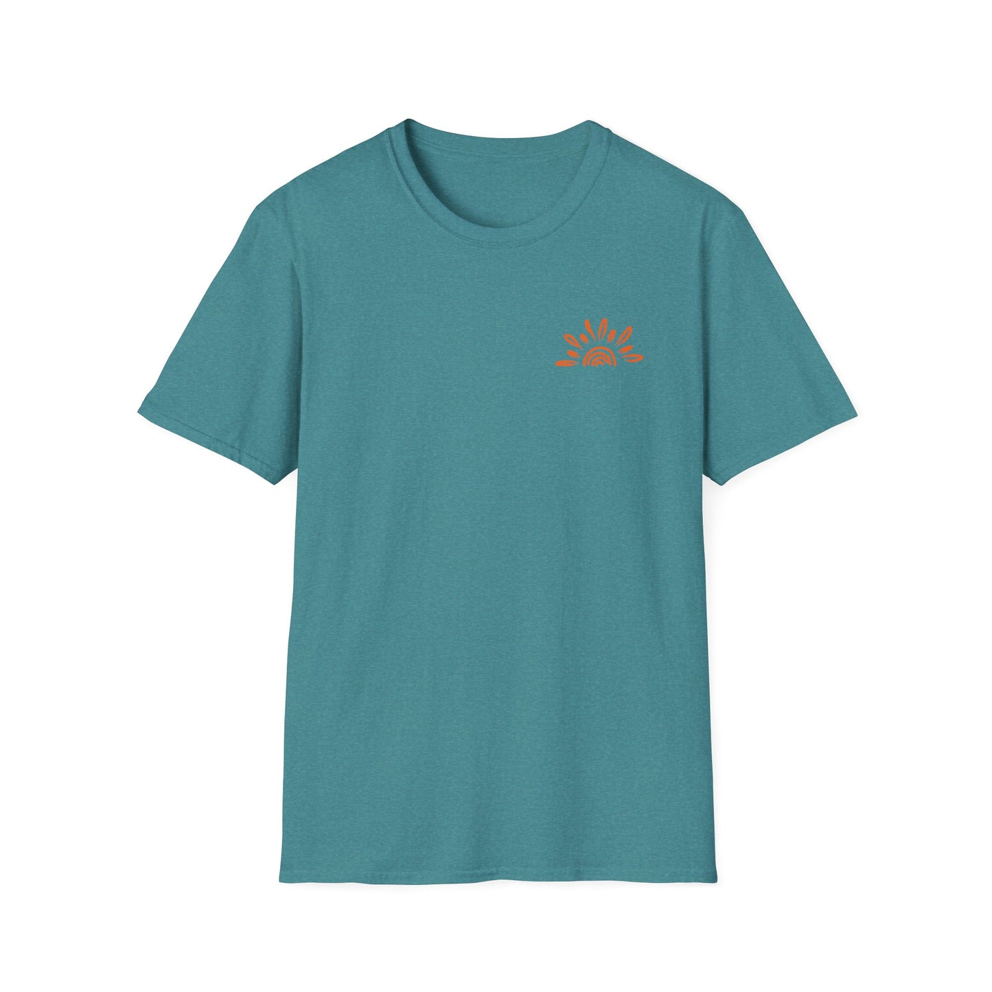 Lake Life T-Shirt — "Living the Dream at the Lake" Boat & Mountain Scene