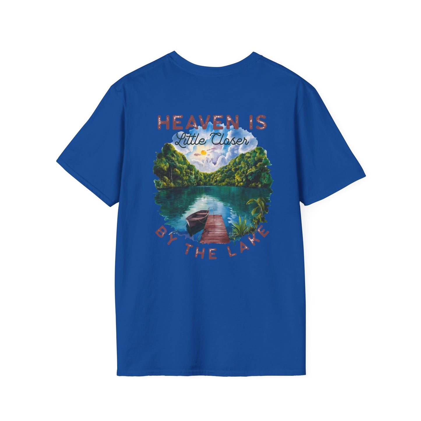 Heaven Is A Little Closer By The Lake T-Shirt — Scenic Lake Memorial Tee