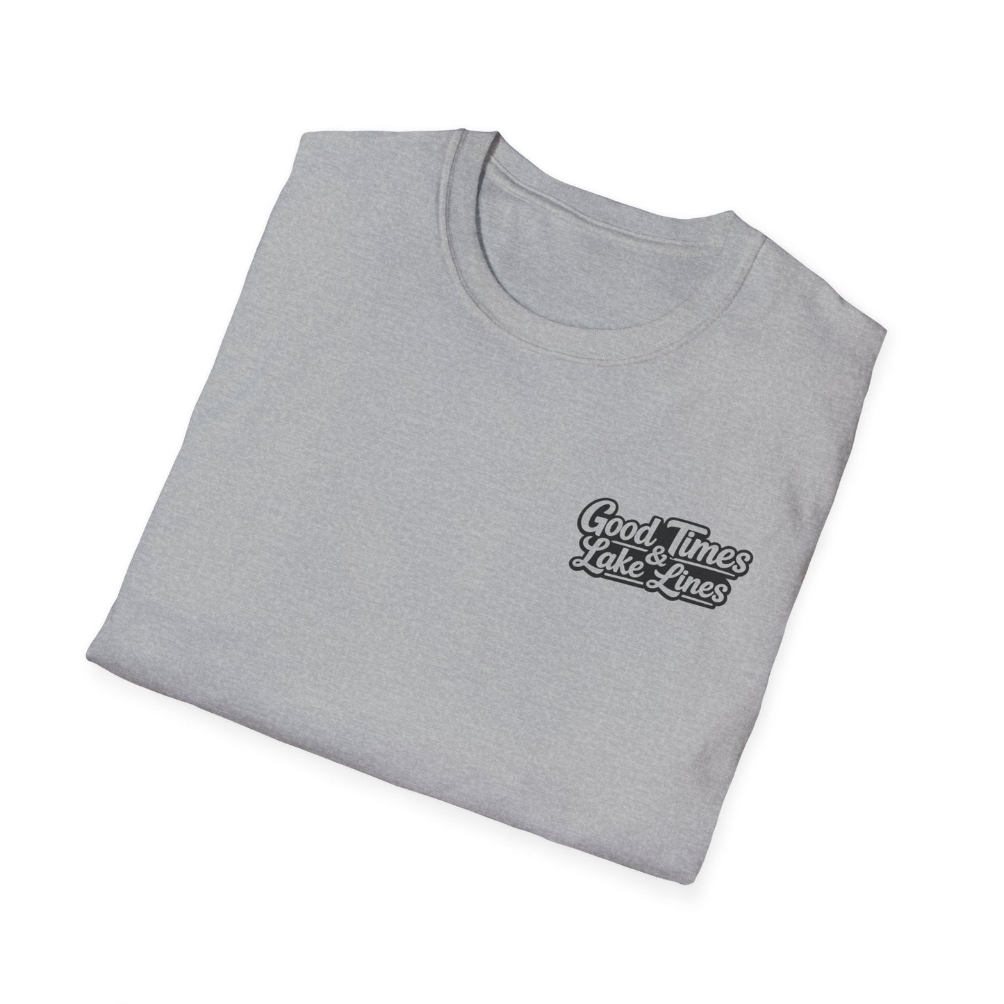 On Lake Time Fishing T-Shirt — Good Times & Lake Lines Collection