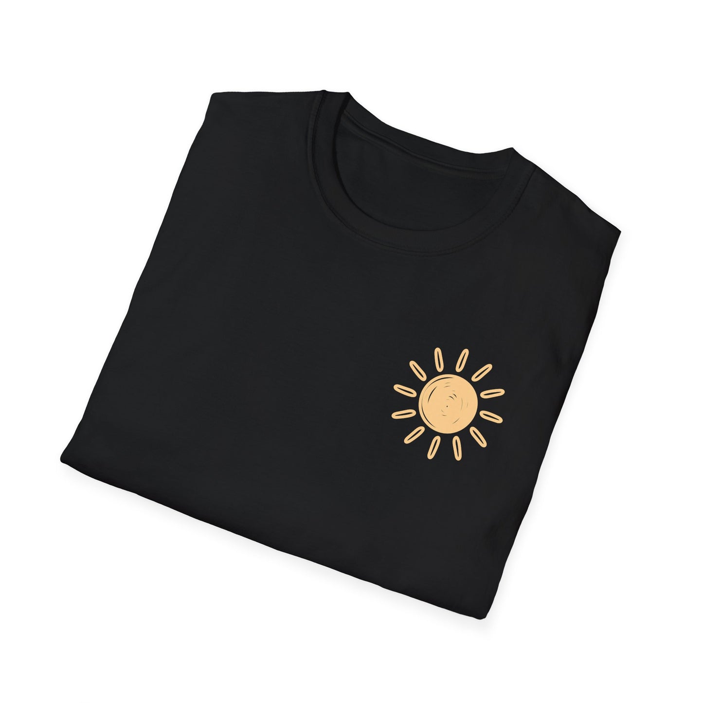 The Lake Is My Happy Place T-Shirt — Colorful Lake View Tee