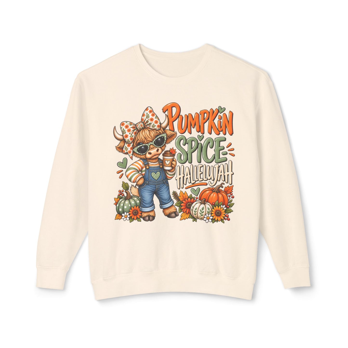 Pumpkin Spice Hallelujah Crewneck Sweatshirt