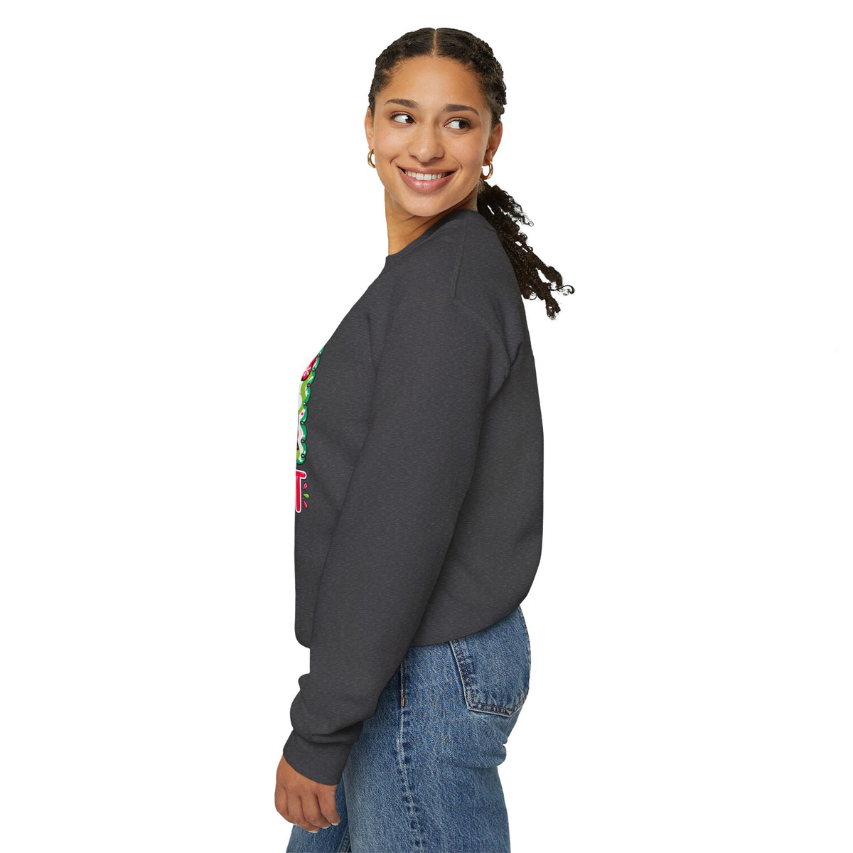 Merry & Bright Christmas Crewneck Sweatshirt