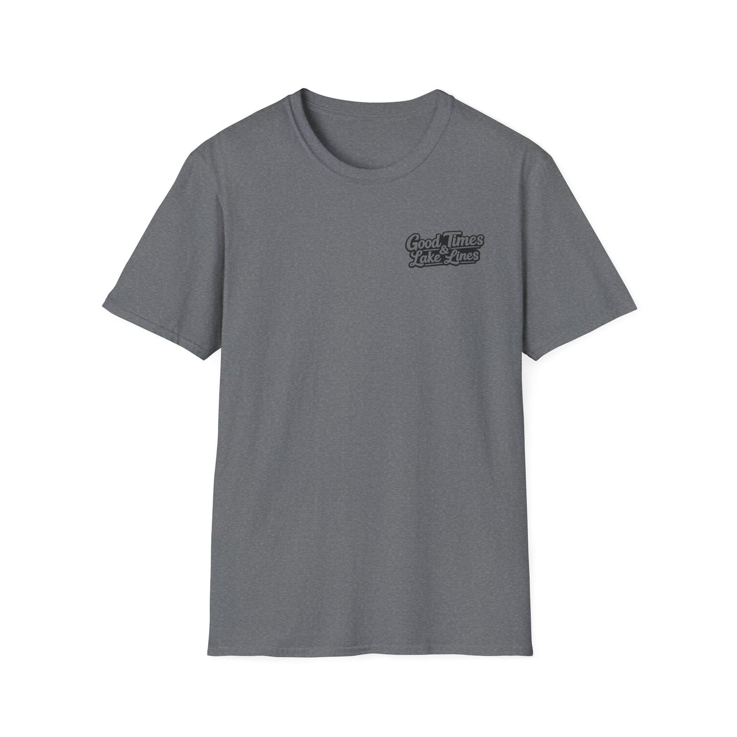 On Lake Time Fishing T-Shirt — Good Times & Lake Lines Collection