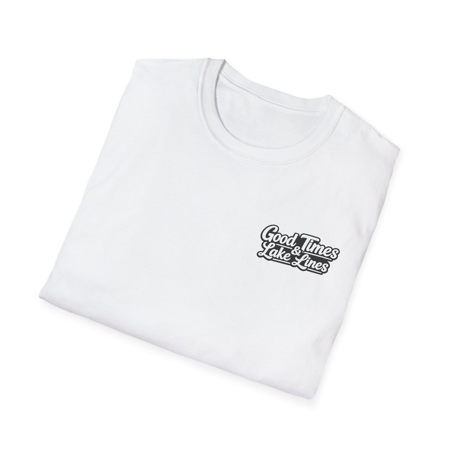 On Lake Time Fishing T-Shirt — Good Times & Lake Lines Collection