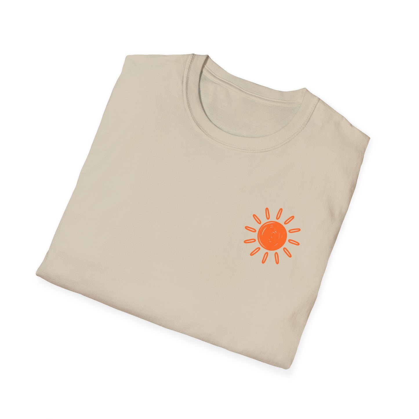 The Lake Made Me Do It Fishing Tee — Sunset Boat Graphic T-Shirt
