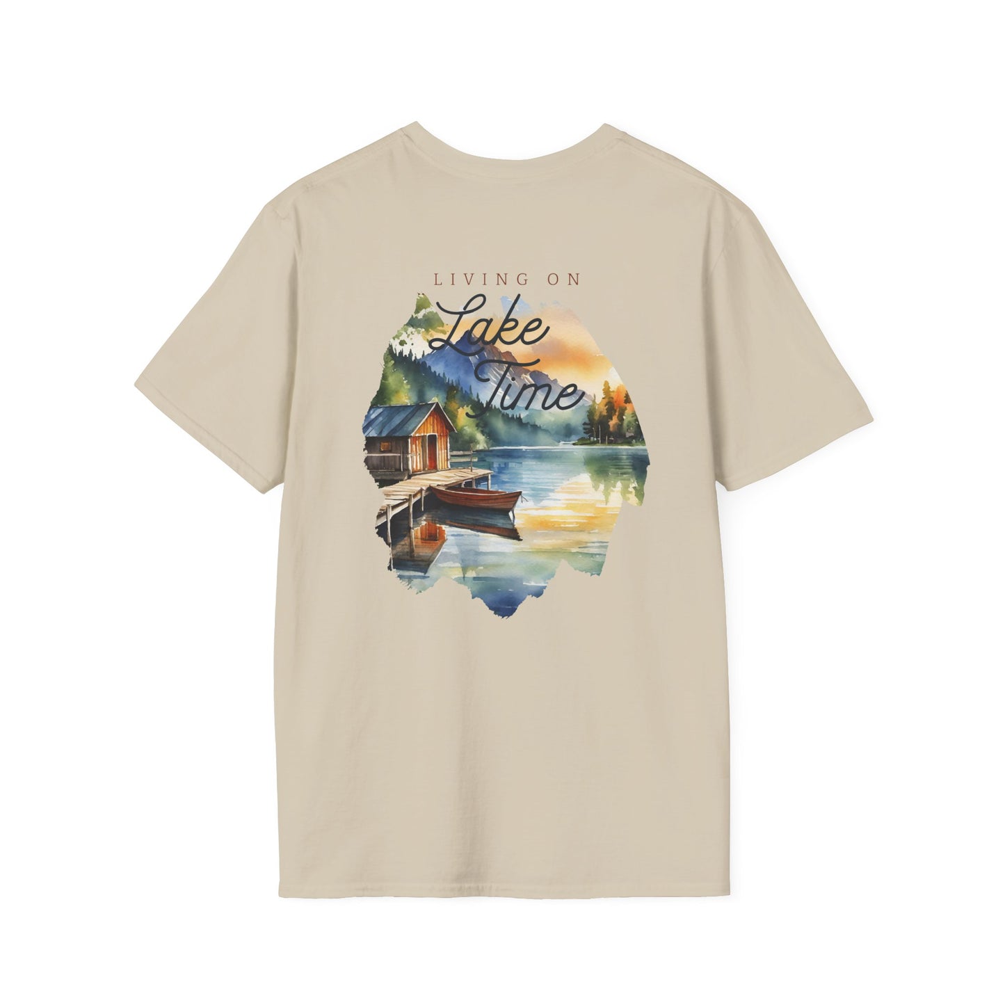 Lakt Time Scenic Cabin Boat T-Shirt