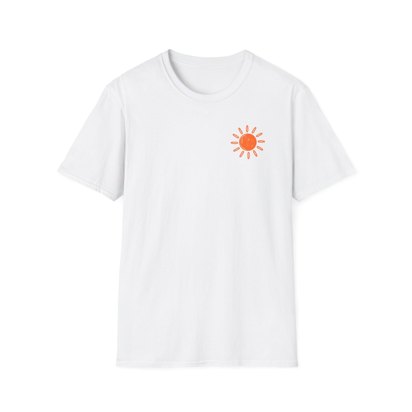 The Lake Made Me Do It Fishing Tee — Sunset Boat Graphic T-Shirt