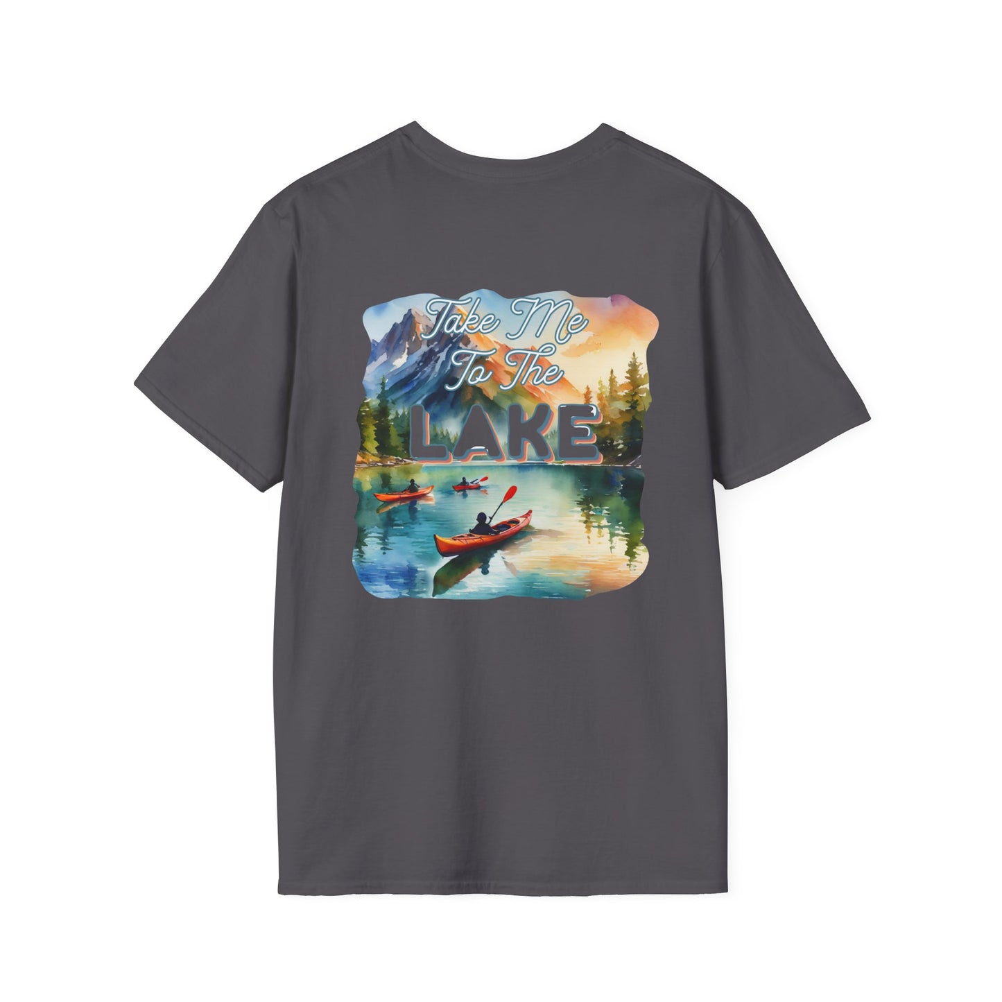 Take Me To The Lake Canoe T-Shirt — Lake Trip Camping Graphic Tee