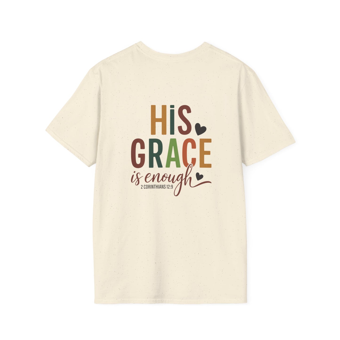 Christian Heart Cross T-Shirt — Minimal Faith Pocket Tee