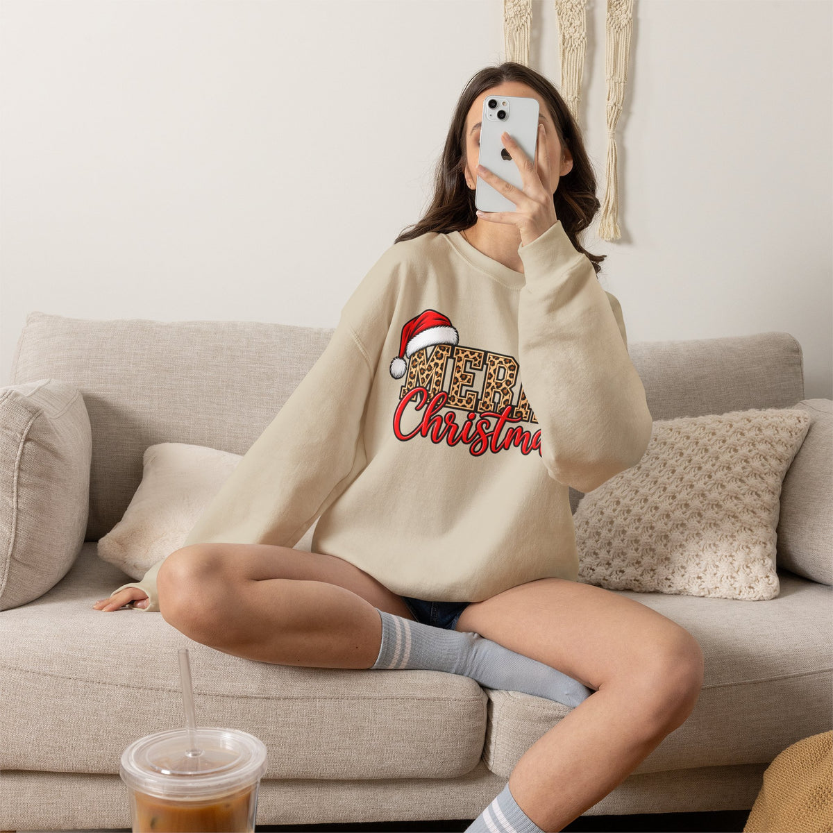 Merry Christmas Crewneck Sweatshirt