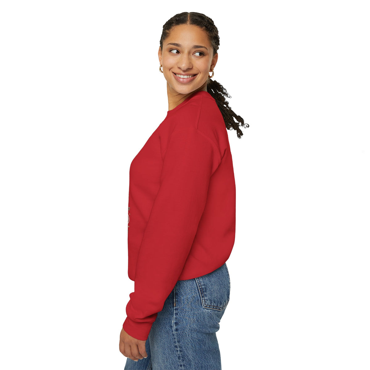 Believe in the Magic of Christmas Sweatshirt | Vintage Santa Christmas Crewneck for Women