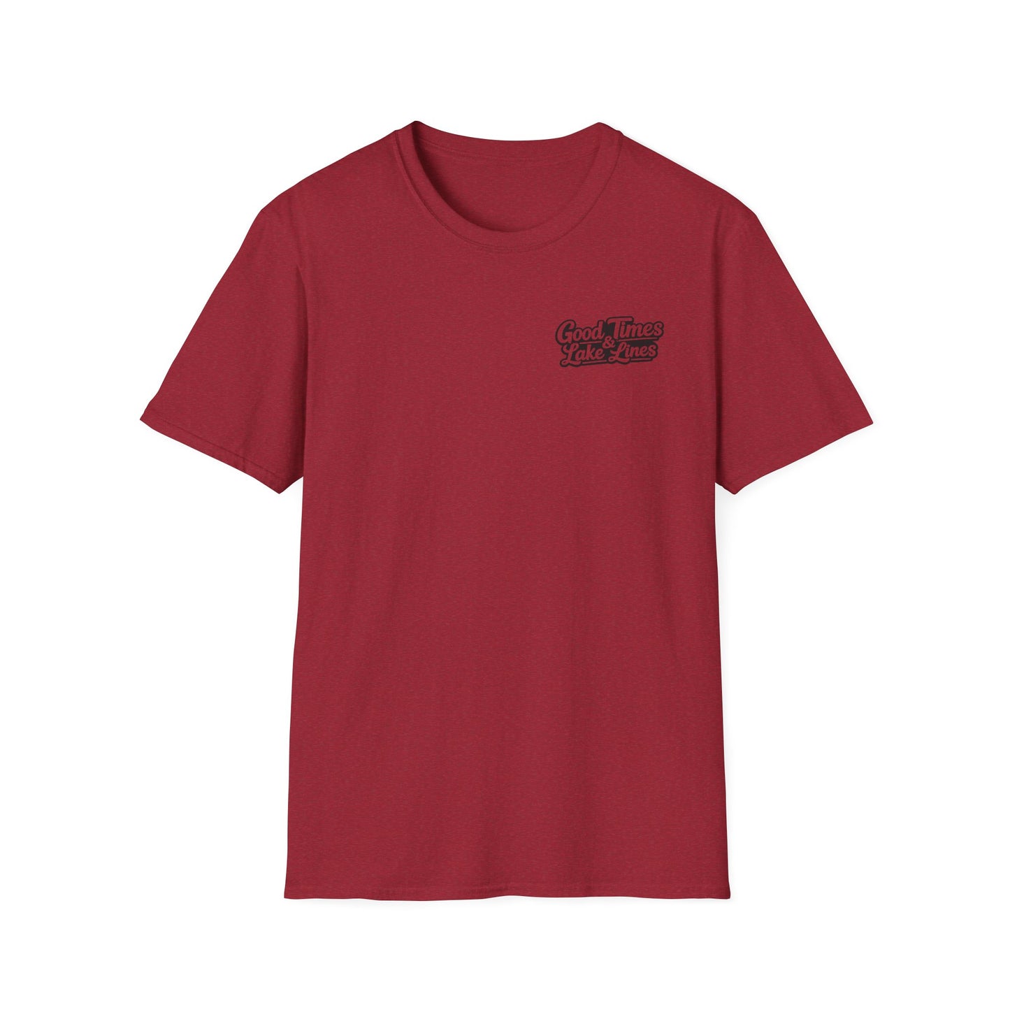 On Lake Time Fishing T-Shirt — Good Times & Lake Lines Collection