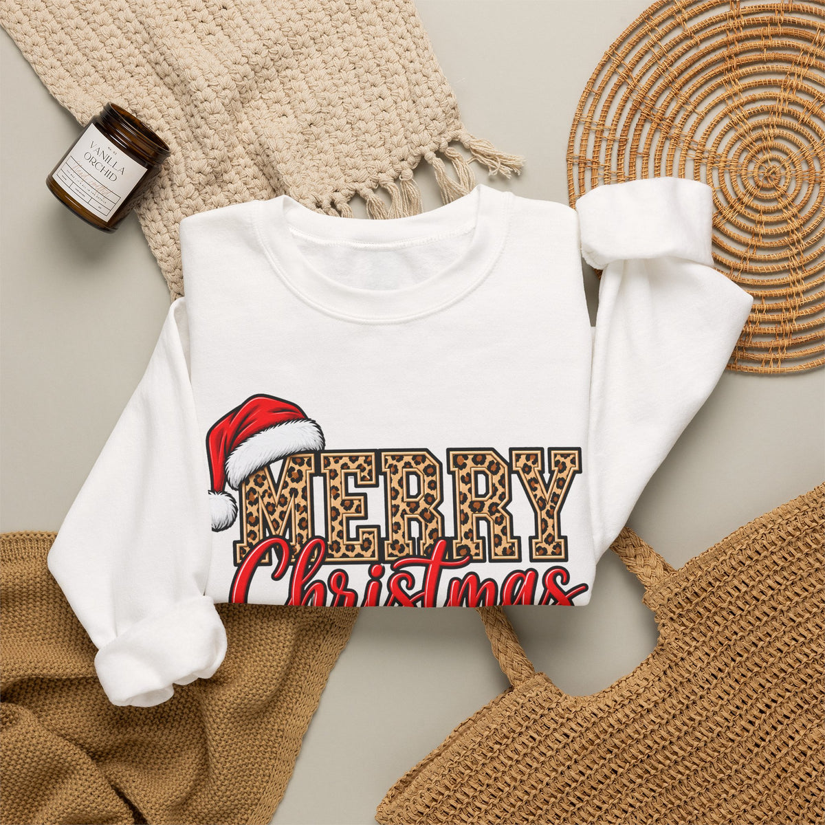 Merry Christmas Crewneck Sweatshirt