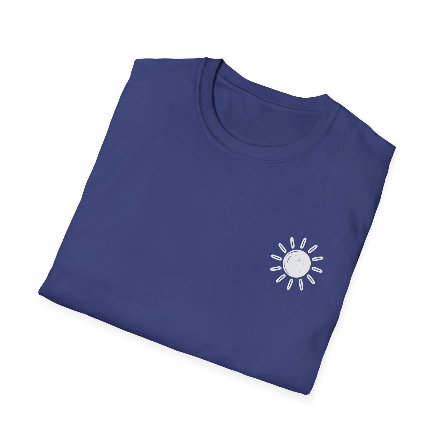 Lake Days Sunset Boat T-Shirt — Boat, Waves & Sun Rays