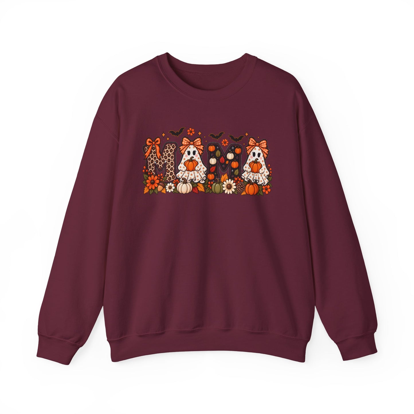 Mom Crewneck Sweatshirt — Floral Corgi Mom Graphic Pullover