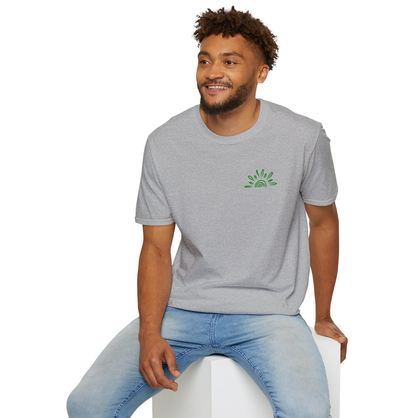 Lake Life Tee — Scenic Boat & Colorful Sky T-Shirt