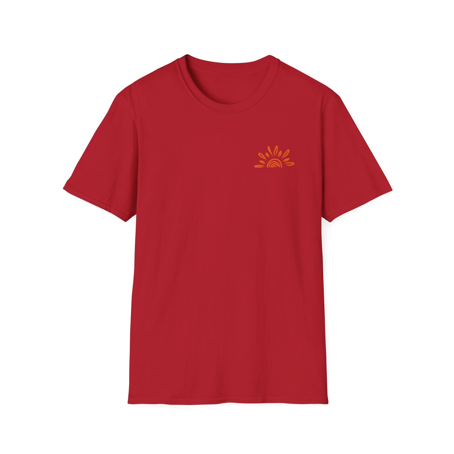 Lake Life T-Shirt — "Living the Dream at the Lake" Boat & Mountain Scene