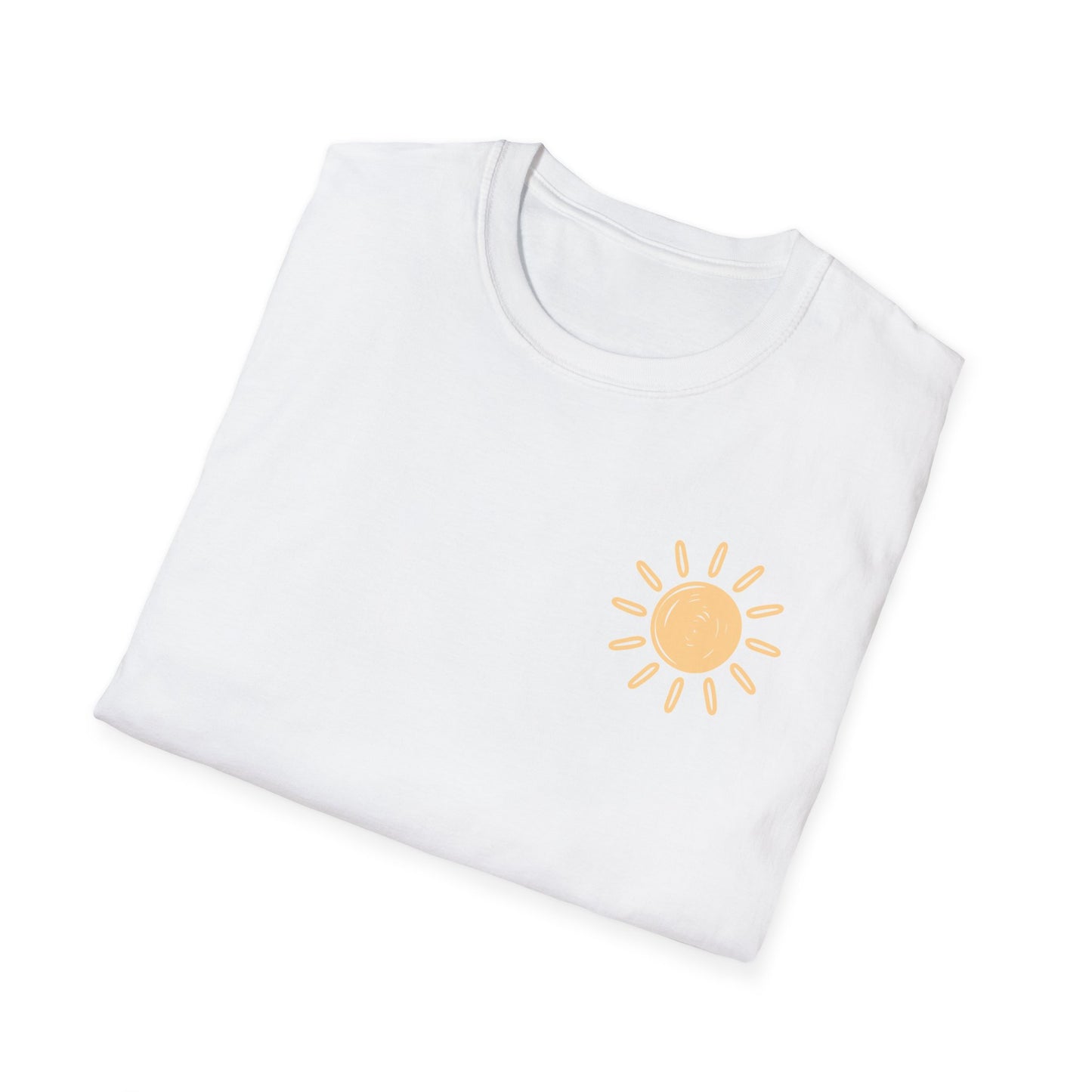 The Lake Is My Happy Place T-Shirt — Colorful Lake View Tee