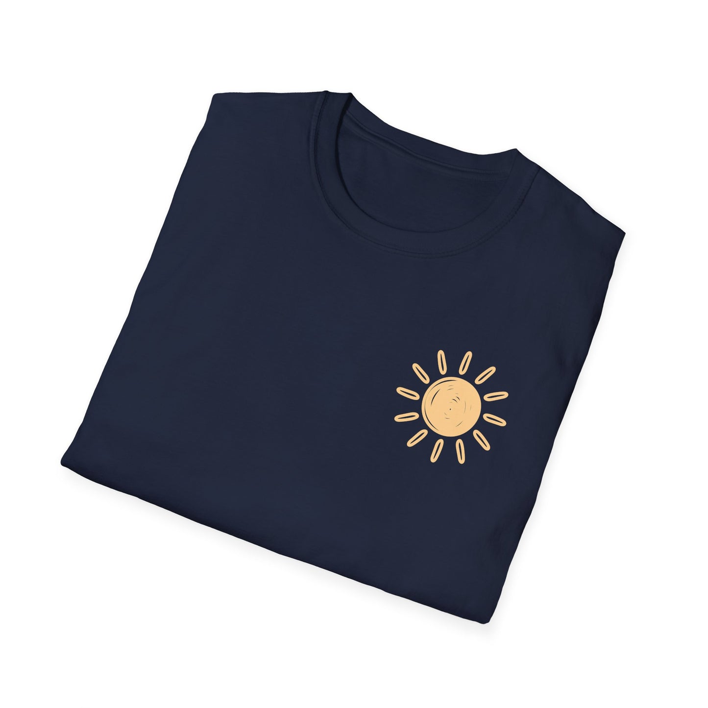 The Lake Is My Happy Place T-Shirt — Colorful Lake View Tee