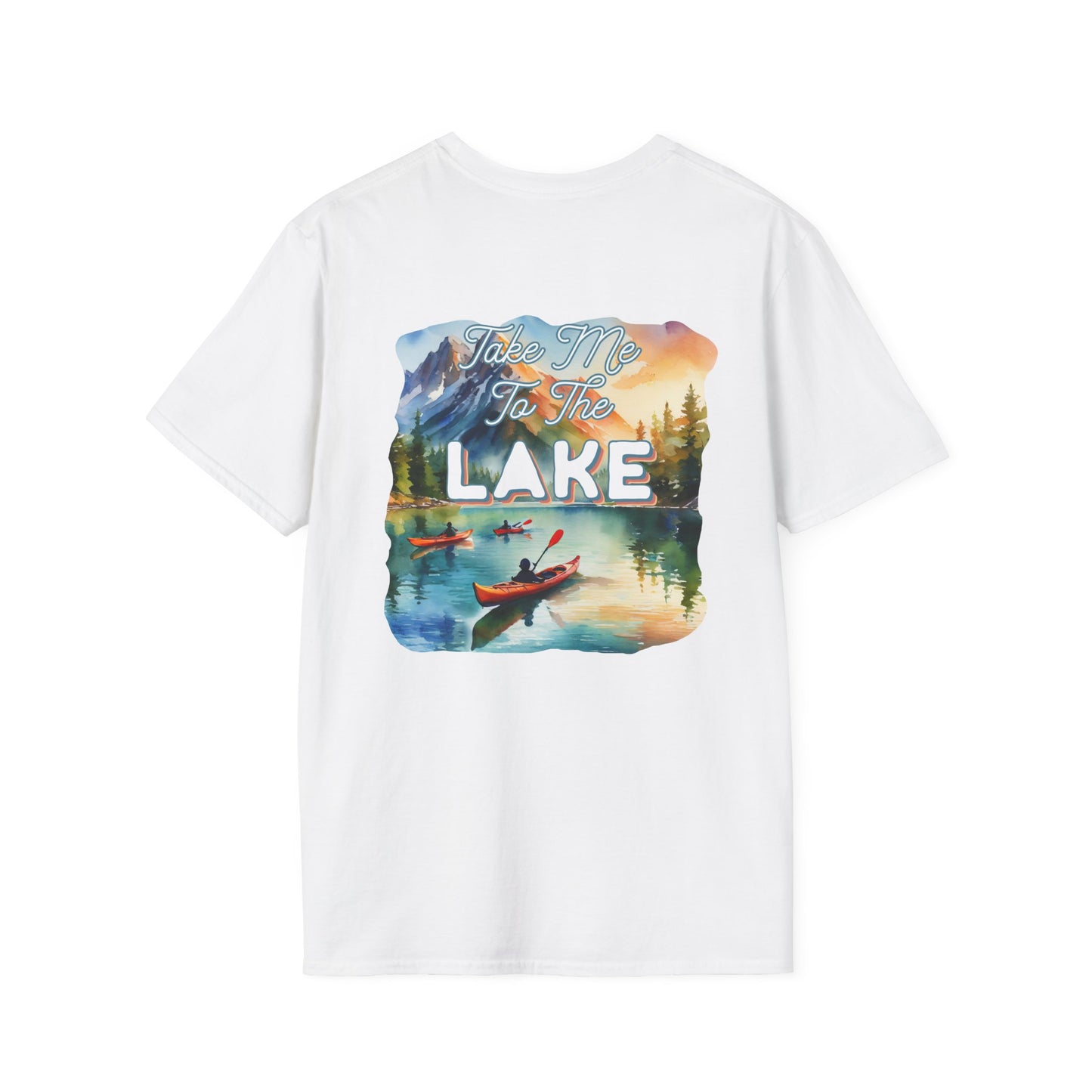 Take Me To The Lake Canoe T-Shirt — Lake Trip Camping Graphic Tee
