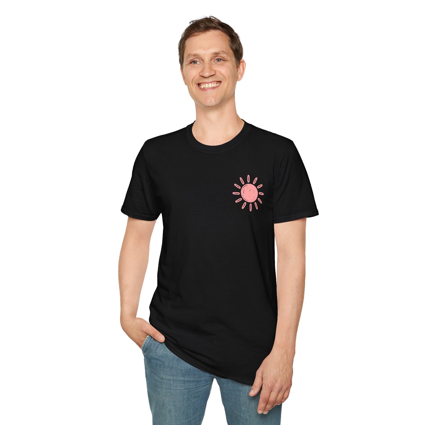 Lake Cabin T-Shirt — "Time Wasted at the Lake Is Time Well Spent"