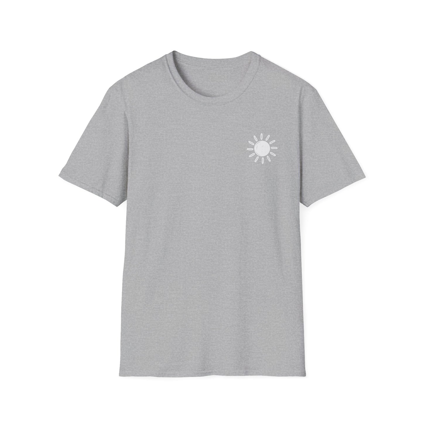 Lake Days Sunset Boat T-Shirt — Boat, Waves & Sun Rays
