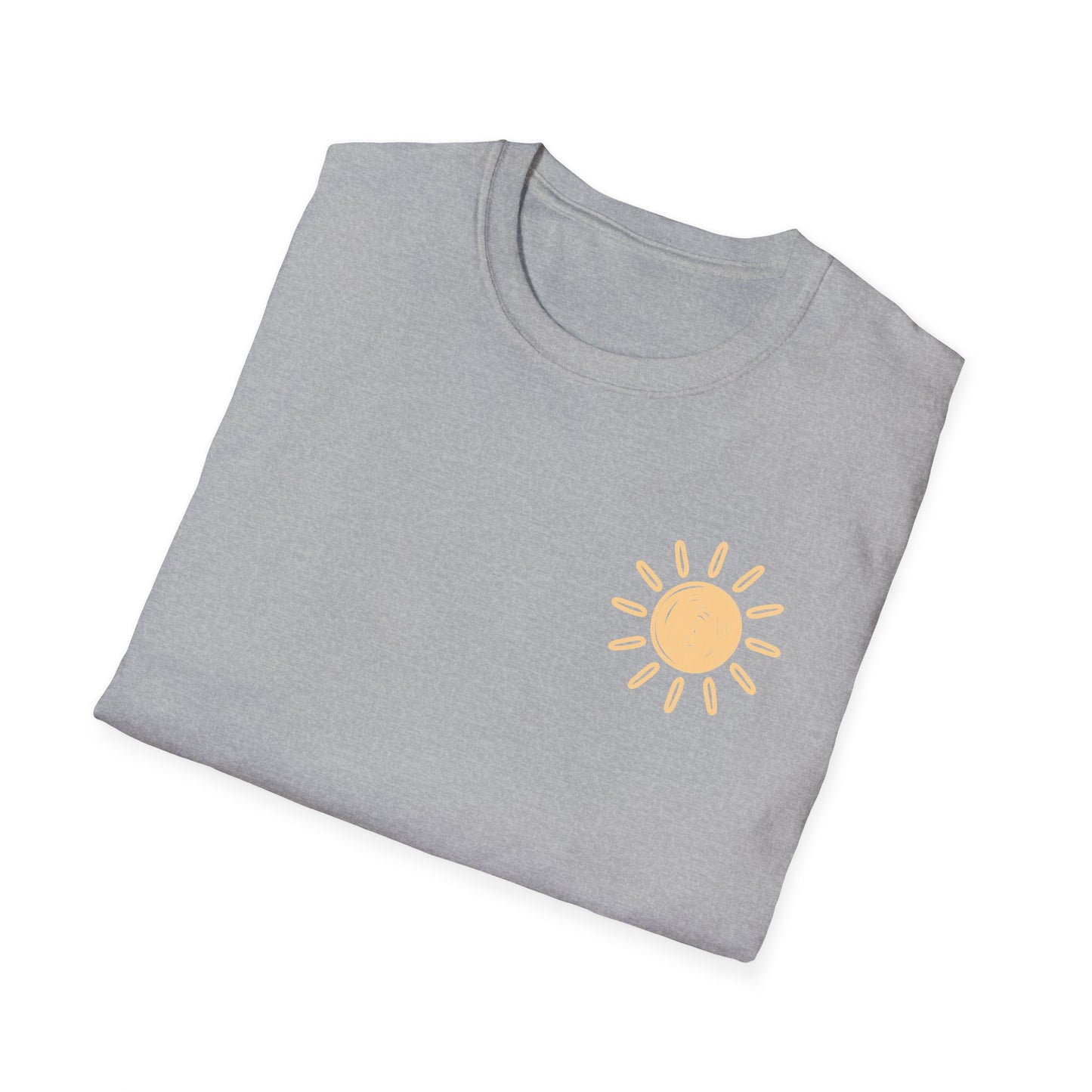 The Lake Is My Happy Place T-Shirt — Colorful Lake View Tee