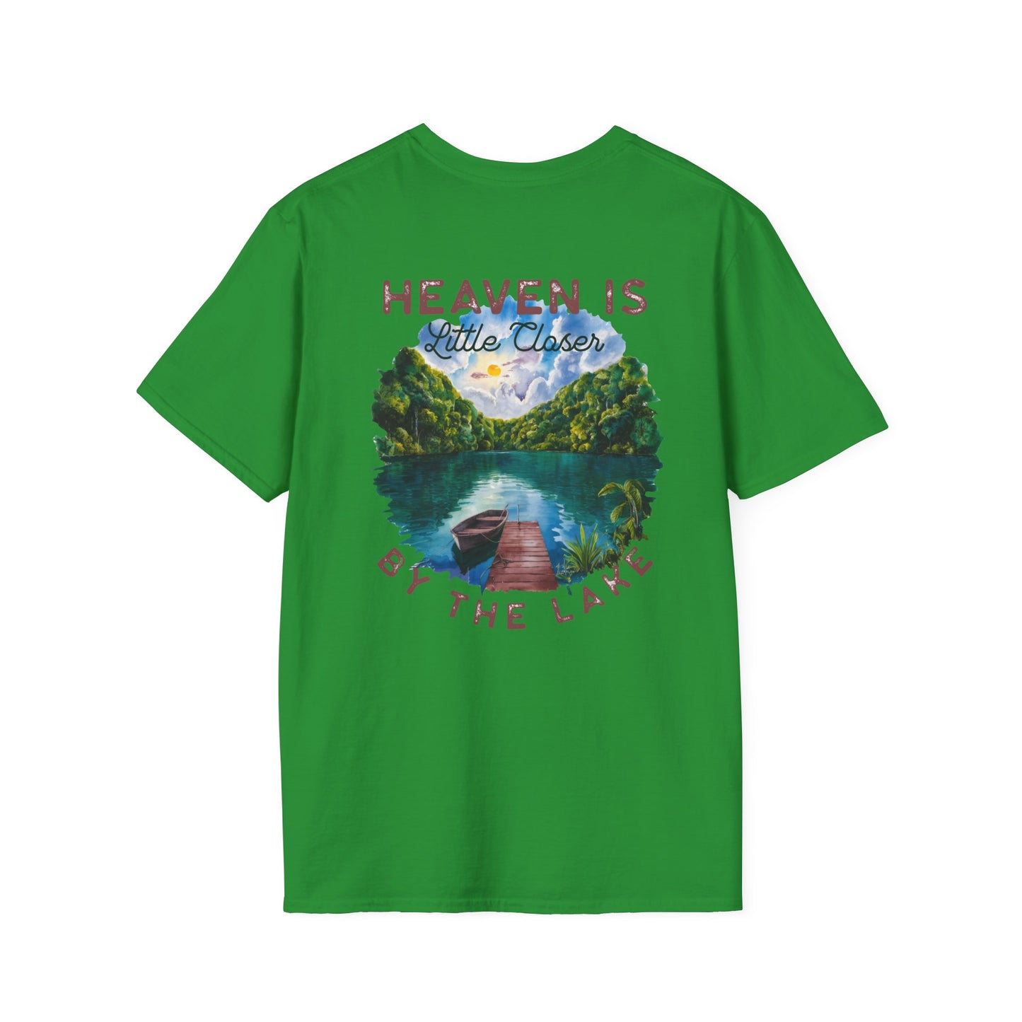 Heaven Is A Little Closer By The Lake T-Shirt — Scenic Lake Memorial Tee