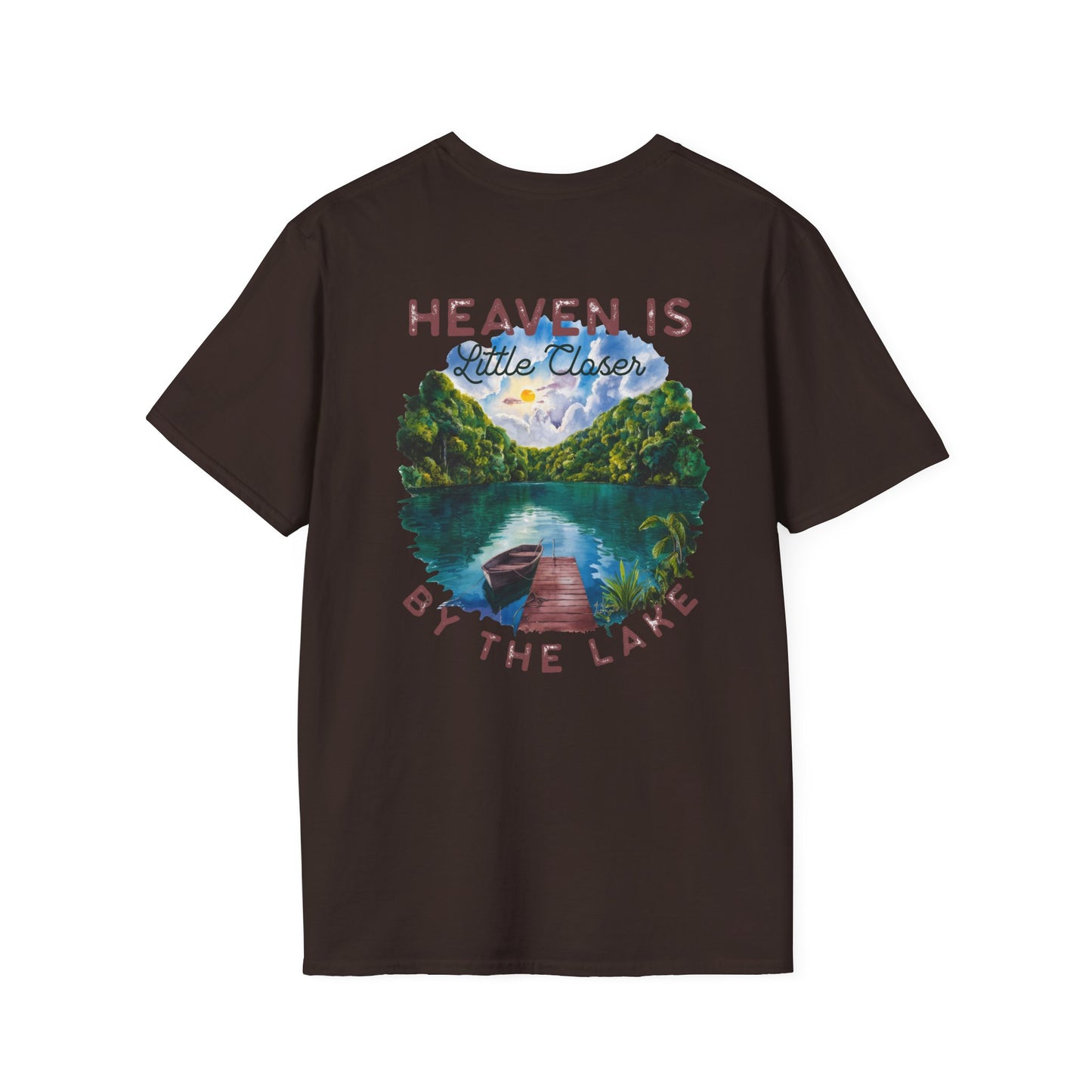 Heaven Is A Little Closer By The Lake T-Shirt — Scenic Lake Memorial Tee
